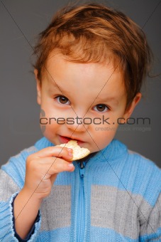 Boy with a cookie
