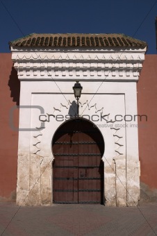 Doorway into Marrakech