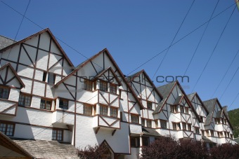 Houses in Bariloche, Argentina