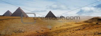 Pyramids at Gizah