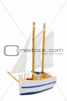toy sailing boat