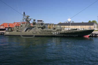 Denmark warship