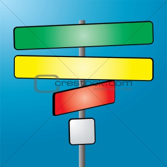 sign post colour