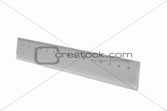 ruler isolated on white
