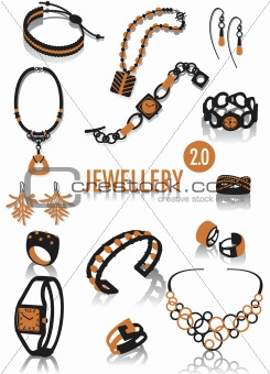 Jewellery silhouettes 2