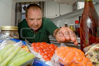 Man in Refrigerator