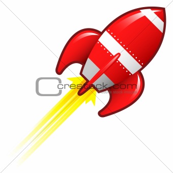 Blank Red Rocket