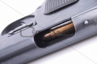 detail of gun
