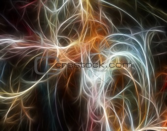 Abstract fractal pattern