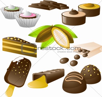 Chocolate set