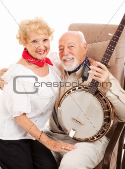 Country Seniors with Banjo