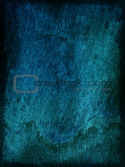 Background blue wood texture with scratches