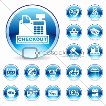 Online Shopping icons