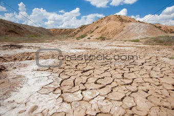 dry out earth