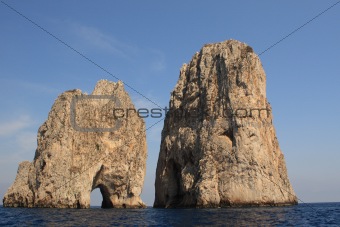 Faraglioni in Capri
