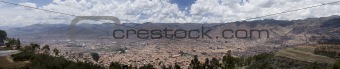 City of Cuzco Peru Panoramic