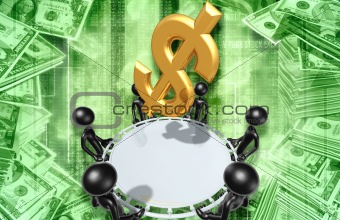 Financial Concept Background