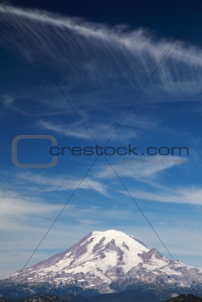 Mt. Rainier with Clouds