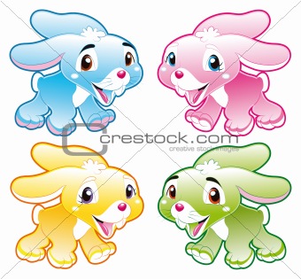 Four Babies Rabbit