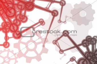 Futuristic Factory Robot Arms Abstract