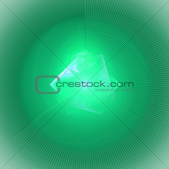Abstract elegance background. White - green palette.