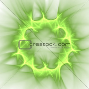 Abstract elegance background. White - green palette.