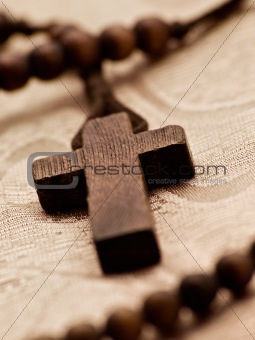 rosary cross