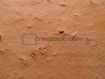 Cracked clay texture and background