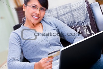 Using credit card for online transaction