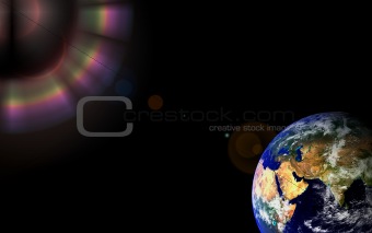 Earth Globe Space