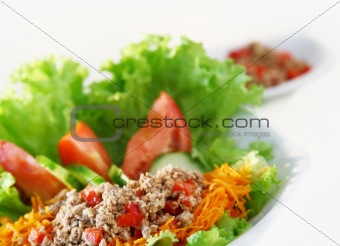 fish appetizer salad
