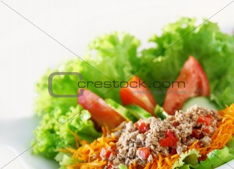 fish appetizer salad