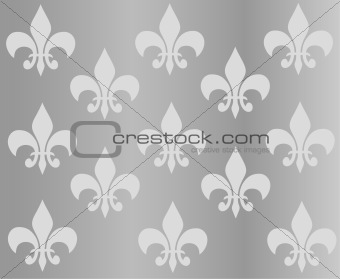 illustration of a silver ornament wallpaper