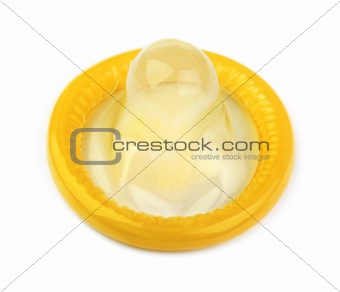 yellow condom