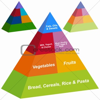 3D Food Pyramid