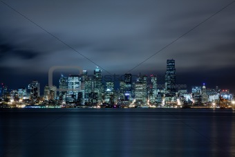 Seattle Skyline across bay