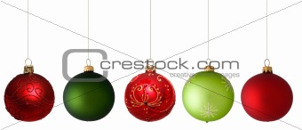 Christmas balls variation
