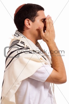 men praying