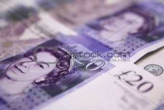 Twenty (20) Pounds Banknotes