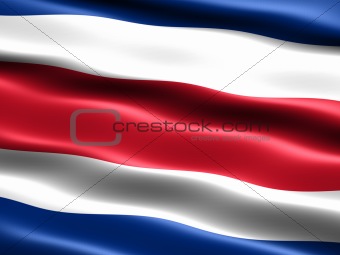 Flag of the Republic of Costa Rica