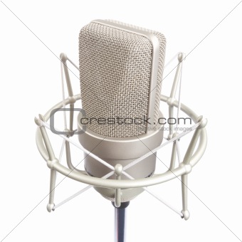 Microphone in vintage style