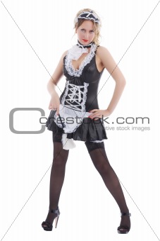 Attractive maid