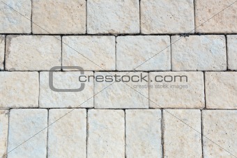 Pavement bricks background
