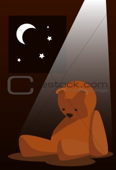 Sad Teddy bear