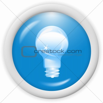3d blue icon 