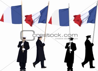 French color guard