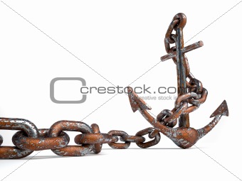 Rusty anchor