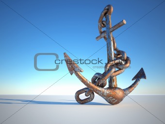 Rusty anchor