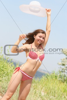 beach  girl