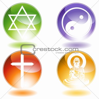 Religious Buttons